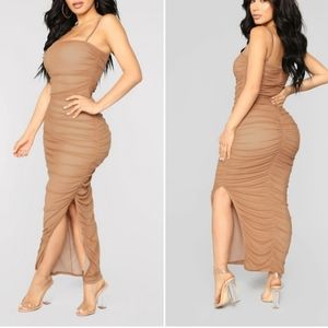 Ruched Dress/XLARGE/NEW ☆FIRM PRICE☆